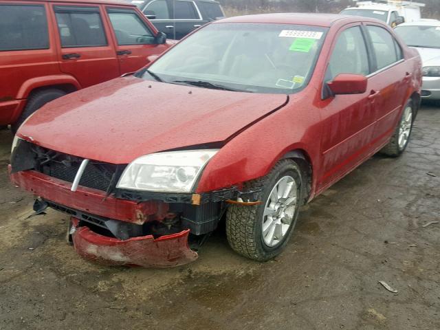 3MEFM07166R608903 - 2006 MERCURY MILAN RED photo 2