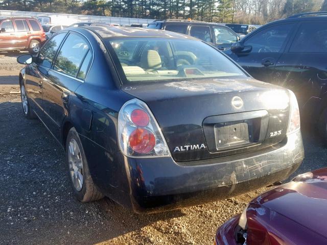 1N4AL11D36N313340 - 2006 NISSAN ALTIMA S BLACK photo 3