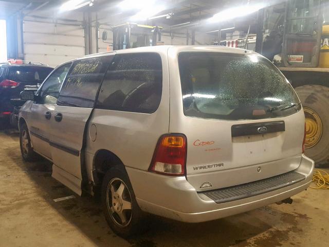 2FMZA50403BB91132 - 2003 FORD WINDSTAR W SILVER photo 3