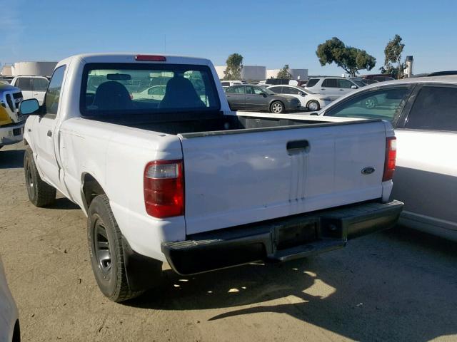 1FTYR10UX3PB20370 - 2003 FORD RANGER WHITE photo 3