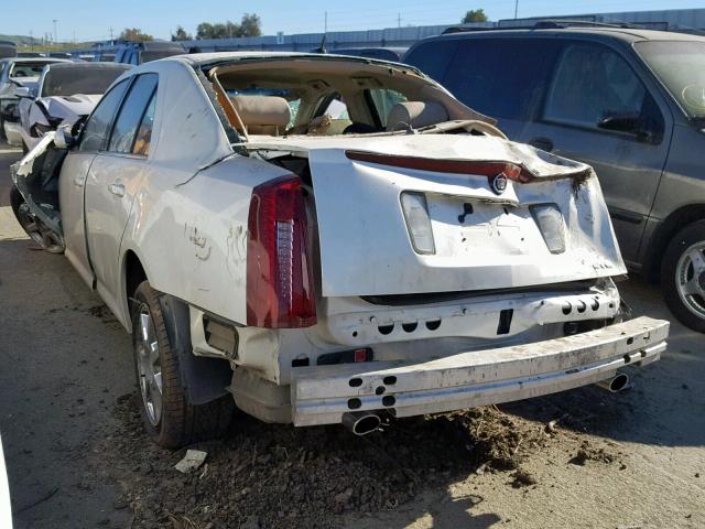 1G6DW677950192549 - 2005 CADILLAC STS WHITE photo 3