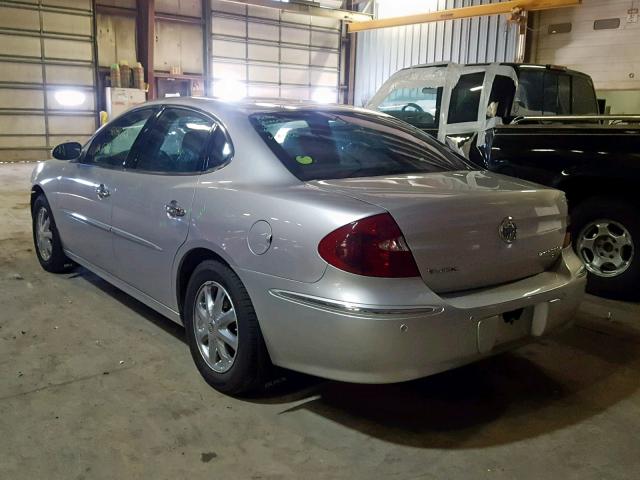 2G4WD532851259125 - 2005 BUICK LACROSSE C WHITE photo 3