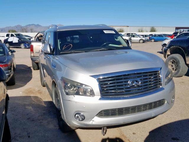 JN8AZ2NFXB9502973 - 2011 INFINITI QX56 GRAY photo 1