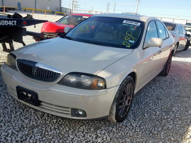 1LNHM87A75Y664904 - 2005 LINCOLN LS CREAM photo 2