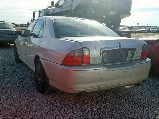 1LNHM87A75Y664904 - 2005 LINCOLN LS CREAM photo 3