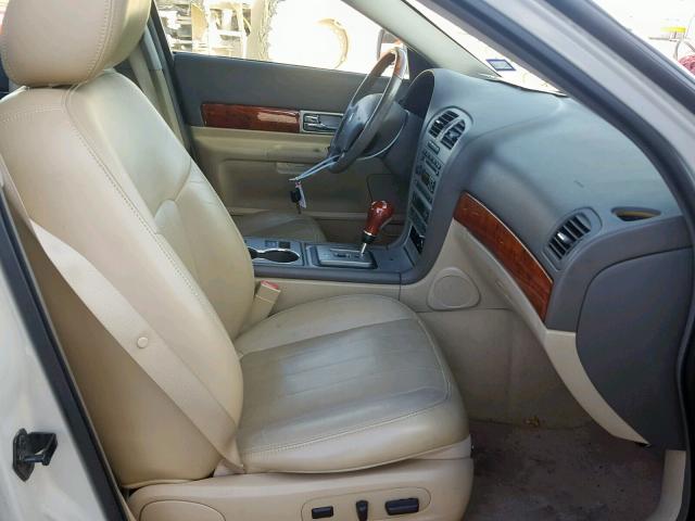 1LNHM87A75Y664904 - 2005 LINCOLN LS CREAM photo 5