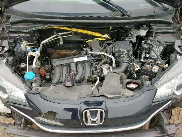 3HGGK5H85FM757595 - 2015 HONDA FIT EX PURPLE photo 7