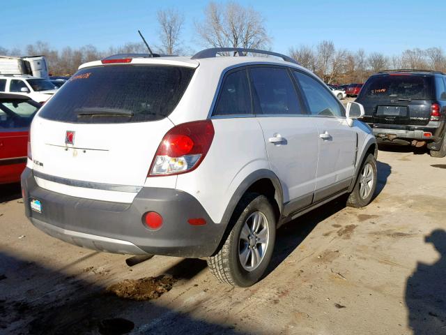 3GSCL33P58S591790 - 2008 SATURN VUE XE WHITE photo 4