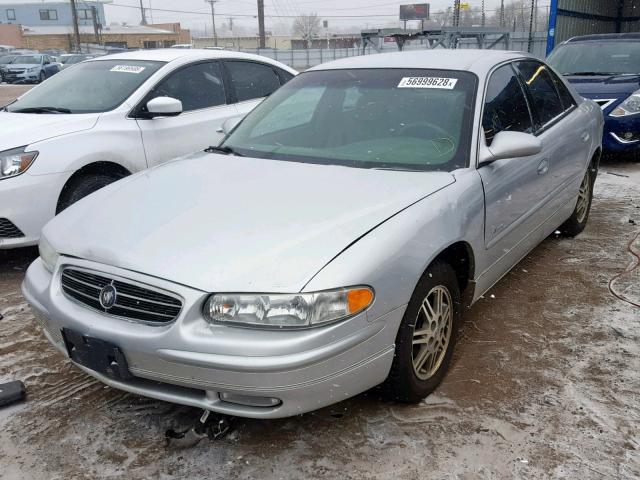 2G4WB55K0Y1244805 - 2000 BUICK REGAL LS SILVER photo 2