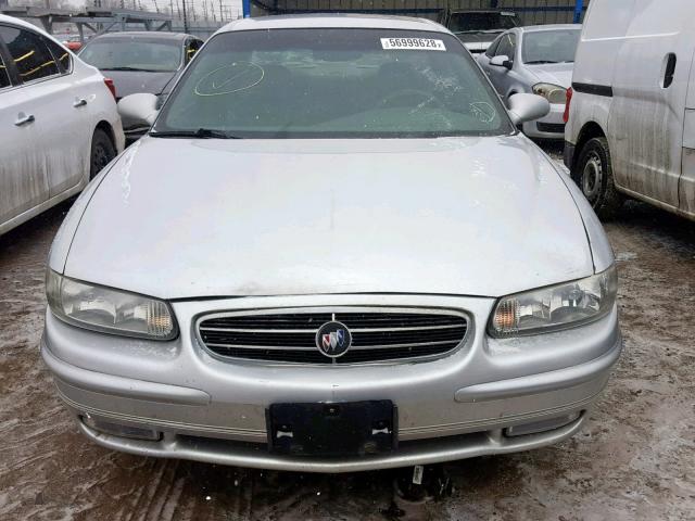 2G4WB55K0Y1244805 - 2000 BUICK REGAL LS SILVER photo 9