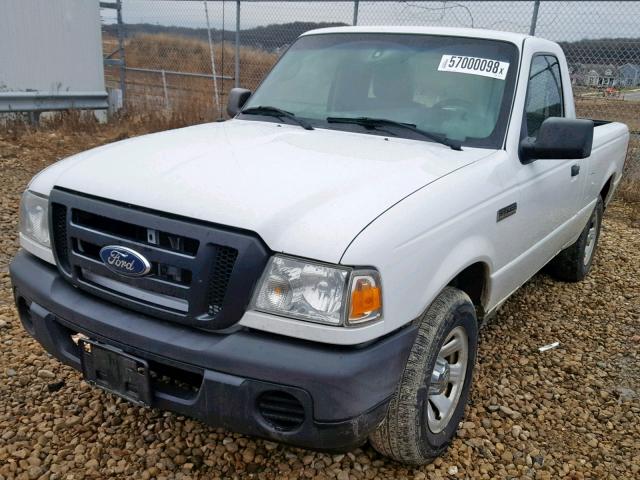 1FTKR1AD1BPA60126 - 2011 FORD RANGER WHITE photo 2