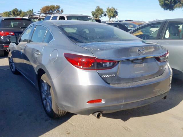 JM1GJ1U68E1143571 - 2014 MAZDA 6 SPORT GRAY photo 3