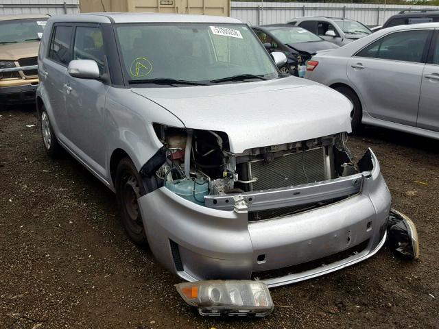 JTLKE50E081007205 - 2008 TOYOTA SCION XB 银色 照片 1
