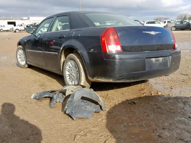 2C3KA43RX7H795544 - 2007 CHRYSLER 300 BLACK photo 3