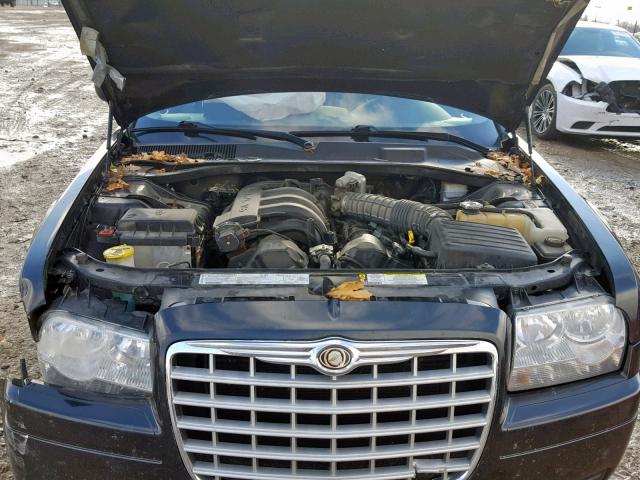 2C3KA43RX7H795544 - 2007 CHRYSLER 300 BLACK photo 7