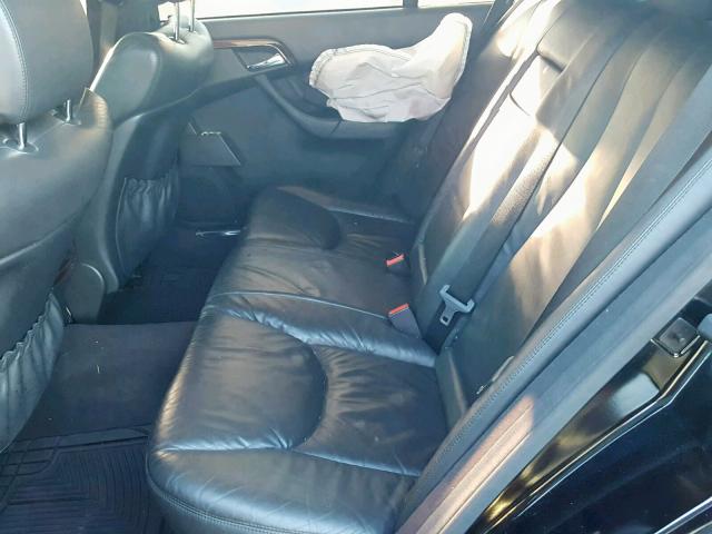 WDBNG84J76A468635 - 2006 MERCEDES-BENZ S 500 4MAT BLACK photo 6