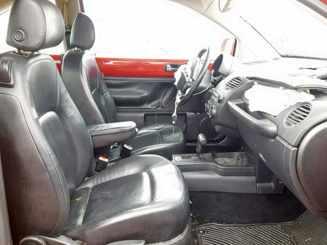 3VWSW31C06M406476 - 2006 VOLKSWAGEN NEW BEETLE Qırmızı foto 5