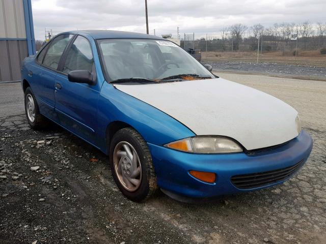 1G1JF5242W7161104 - 1998 CHEVROLET CAVALIER L TEAL photo 1