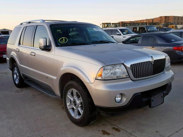 5LMEU68H14ZJ47333 - 2004 LINCOLN AVIATOR 银色 照片 1