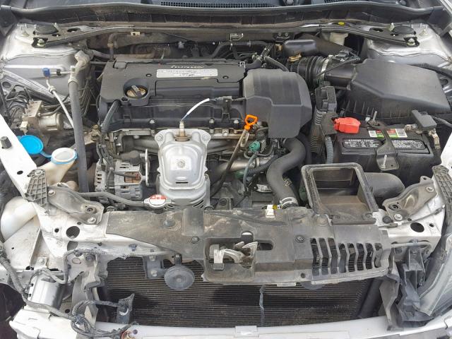 1HGCT1B38DA016207 - 2013 HONDA ACCORD LX- GRAY photo 7