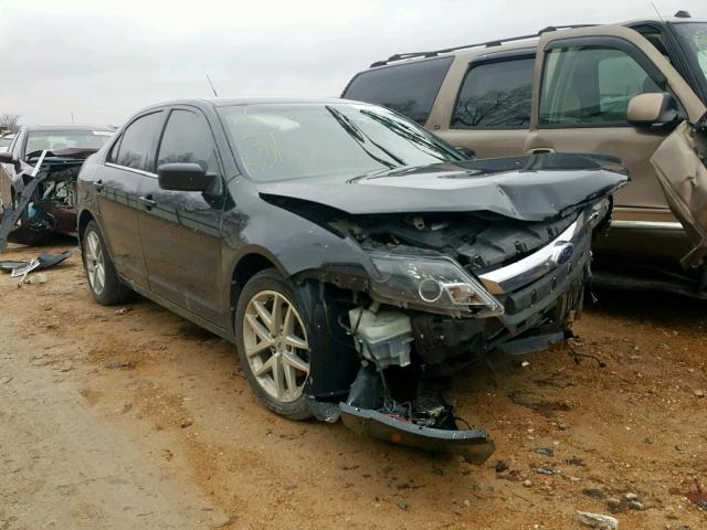 3FAHP0JG6AR389664 - 2010 FORD FUSION SEL BLACK photo 1