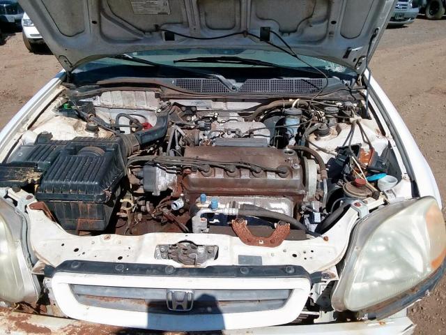 1HGEJ8146VL050105 - 1997 HONDA CIVIC EX WHITE photo 7