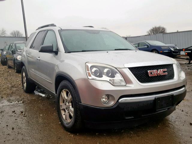 1GKEV13757J104465 - 2007 GMC ACADIA SLE SILVER photo 1