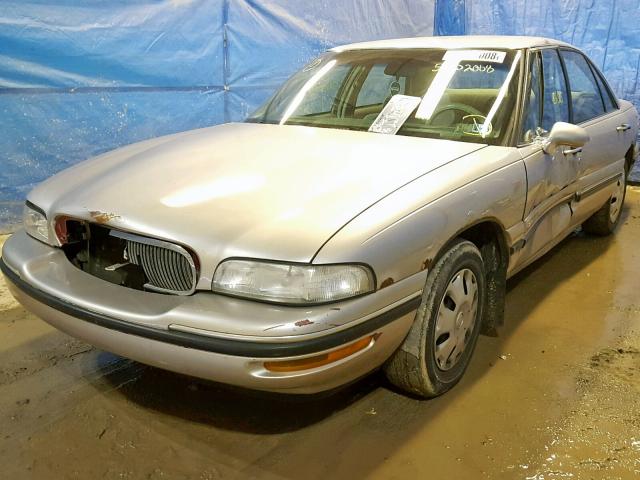 1G4HP52K8VH588437 - 1997 BUICK LESABRE CU BEIGE photo 2