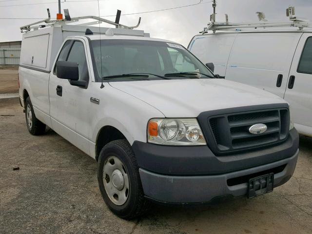 1FTRF12208KC02931 - 2008 FORD F150 WHITE photo 1