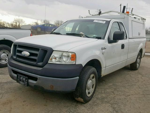 1FTRF12208KC02931 - 2008 FORD F150 WHITE photo 2