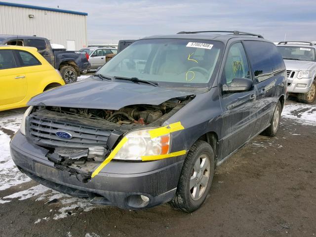 2FMZA51636BA61771 - 2006 FORD FREESTAR S GRAY photo 2