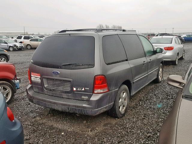 2FMZA51636BA61771 - 2006 FORD FREESTAR S GRAY photo 4