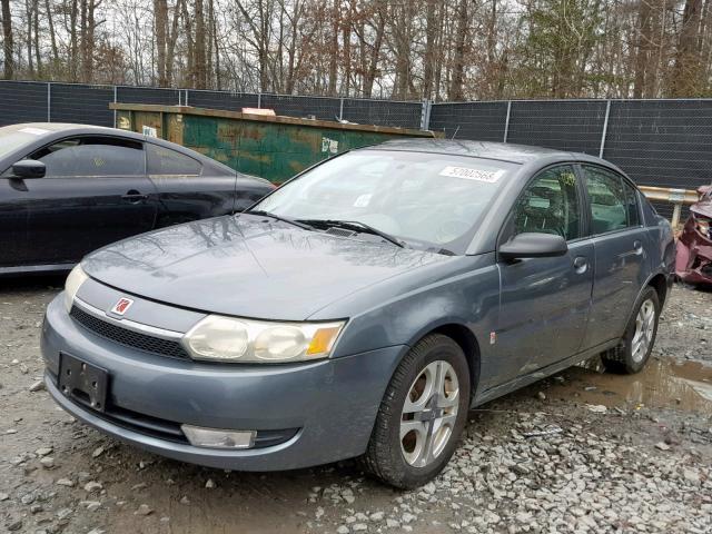 1G8AK52FX4Z149184 - 2004 SATURN ION LEVEL GREEN photo 2