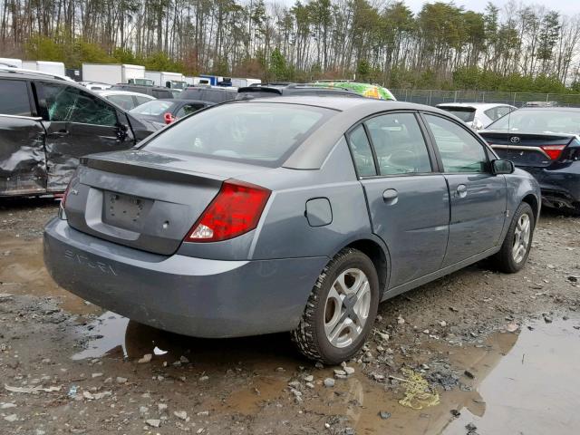 1G8AK52FX4Z149184 - 2004 SATURN ION LEVEL GREEN photo 4