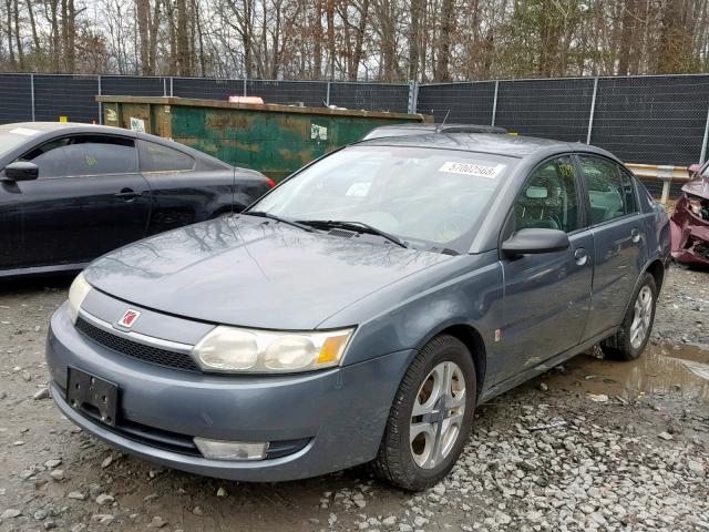 1G8AK52FX4Z149184 - 2004 SATURN ION LEVEL GREEN photo 9