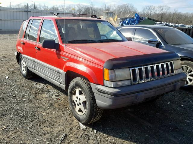 1J4GZ58S3RC260230 - 1994 JEEP GRAND CHER RED photo 1