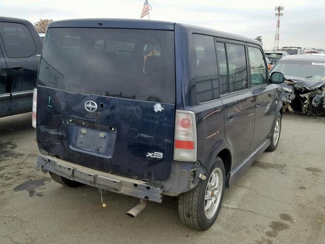 JTLKT324264098746 - 2006 TOYOTA SCION XB Көк фото 4