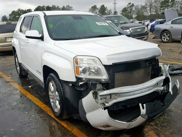 2GKFLVEKXE6346214 - 2014 GMC TERRAIN SL WHITE photo 1