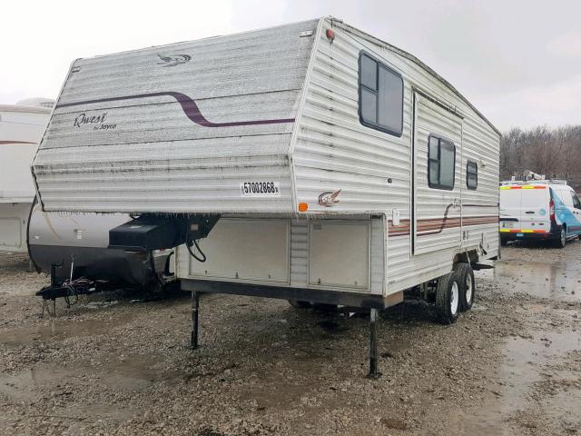 1UJCJ02K015DA0407 - 2001 JAYCO QUEST WHITE photo 2