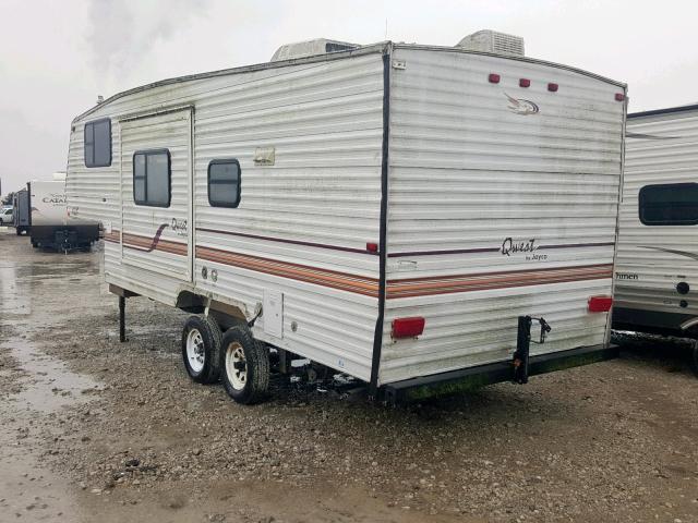 1UJCJ02K015DA0407 - 2001 JAYCO QUEST WHITE photo 3