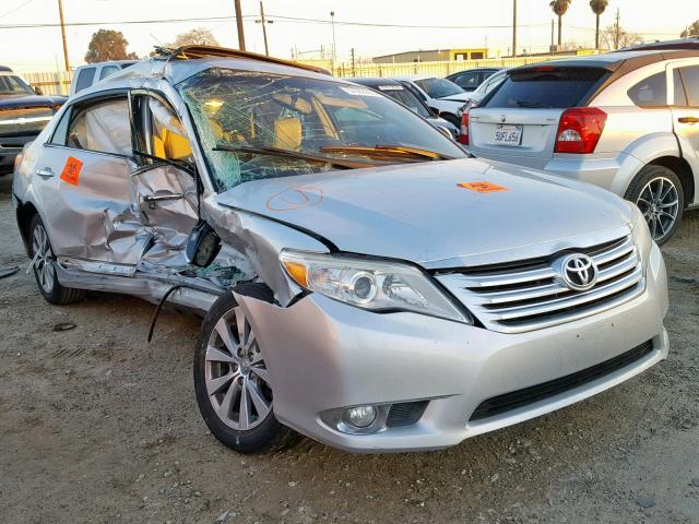 4T1BK3DB3BU416406 - 2011 TOYOTA AVALON BAS SILVER photo 1
