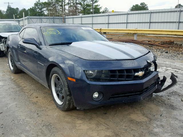 2G1FA1E36D9130935 - 2013 CHEVROLET CAMARO LS BLUE photo 1