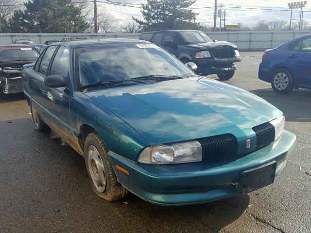 1G3NL52T9TM314535 - 1996 OLDSMOBILE ACHIEVA SL GREEN photo 1