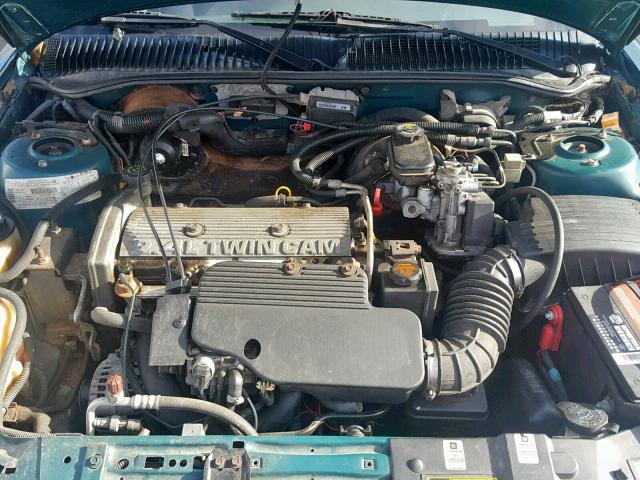 1G3NL52T9TM314535 - 1996 OLDSMOBILE ACHIEVA SL GREEN photo 7