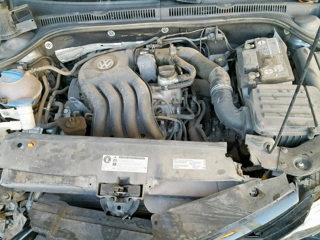 3VW2K7AJ8DM378022 - 2013 VOLKSWAGEN JETTA BASE Մոխրագույն լուսանկար 7