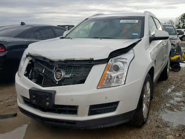 3GYFNDEY8BS557780 - 2011 CADILLAC SRX LUXURY WHITE photo 2