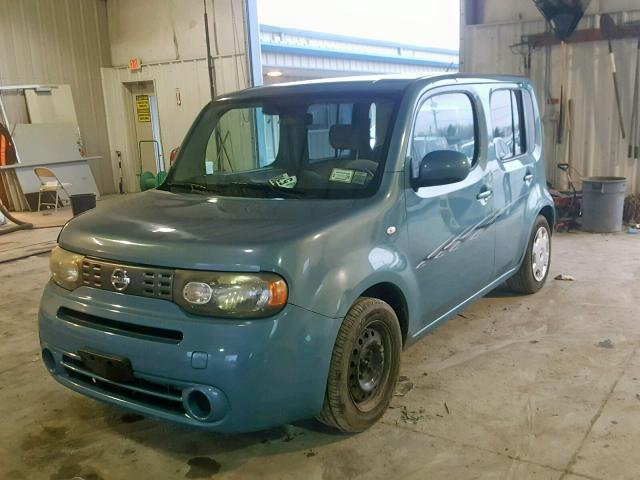 JN8AZ2KR3AT150108 - 2010 NISSAN CUBE BASE BLUE photo 2