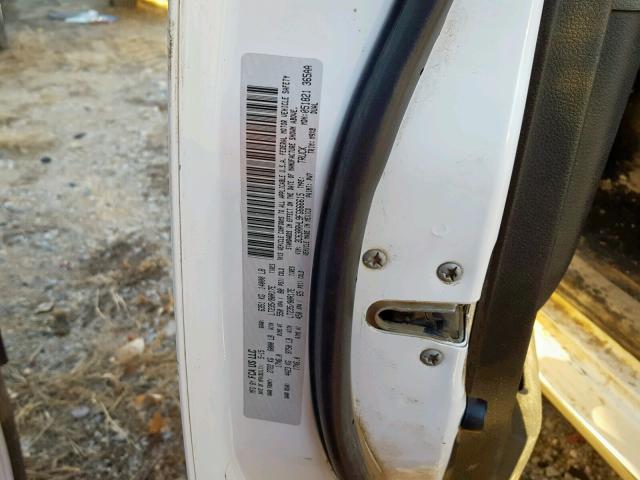 3C63RRHL9FG666615 - 2015 RAM 3500 SLT WHITE photo 10