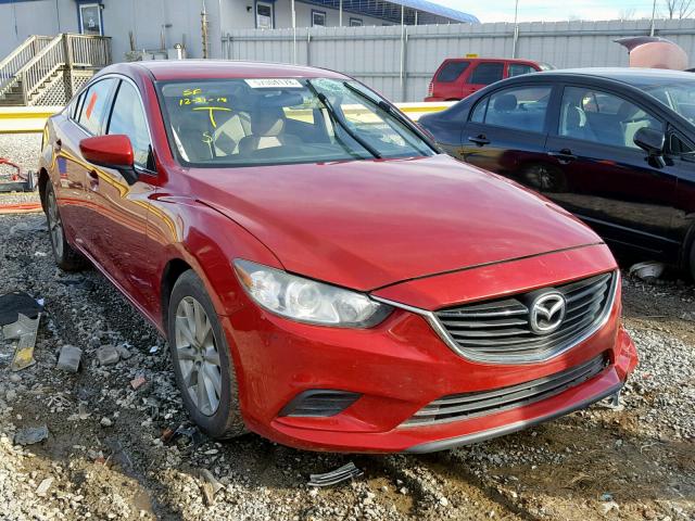 JM1GJ1U62E1146448 - 2014 MAZDA 6 SPORT RED photo 1