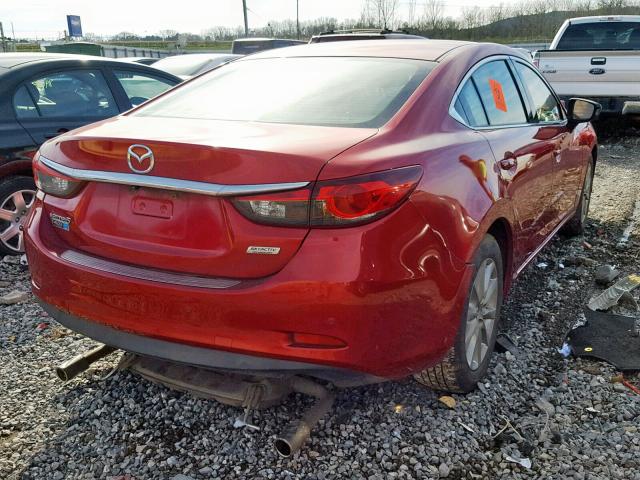 JM1GJ1U62E1146448 - 2014 MAZDA 6 SPORT RED photo 4